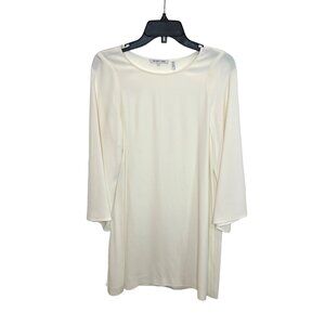 Helmut Lang Ivory Shift dress - Size S